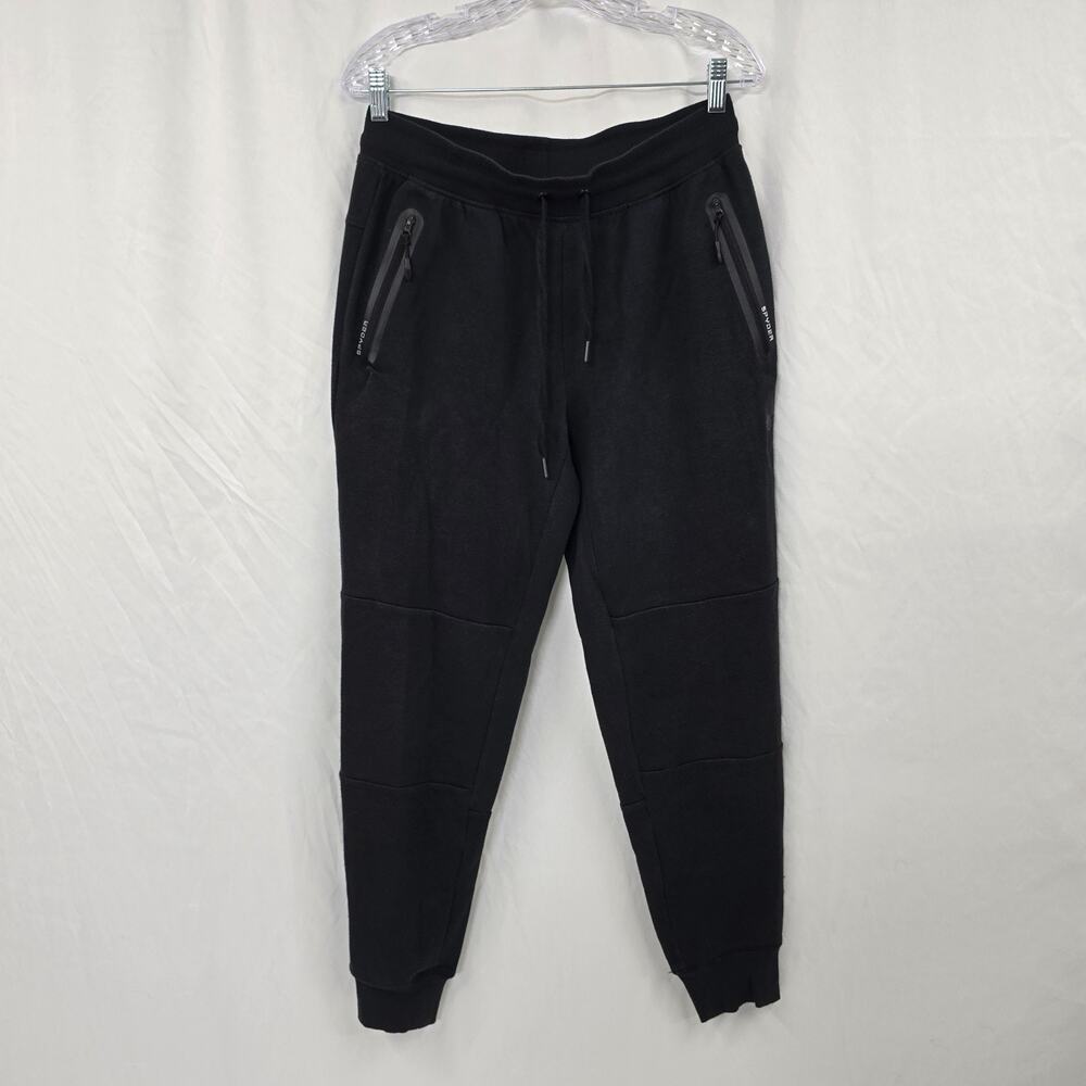 Spyder Active ProWEB Joggers Men's M Black Zipper Pockets Drawstring